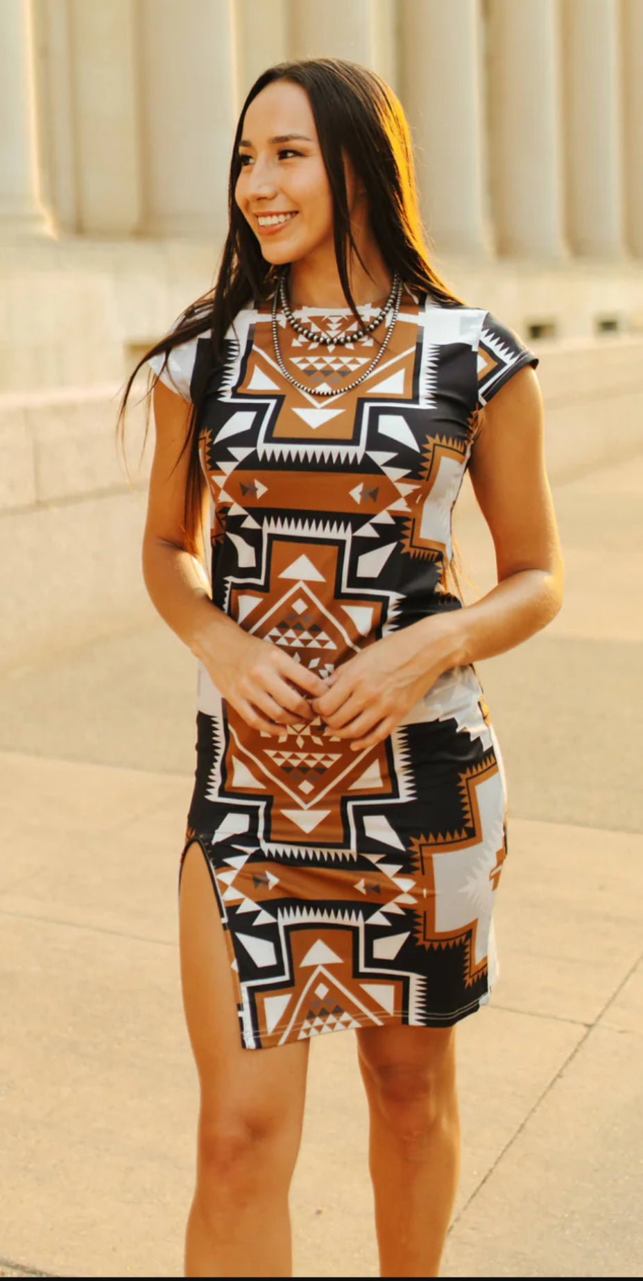 Southwest Print Dress