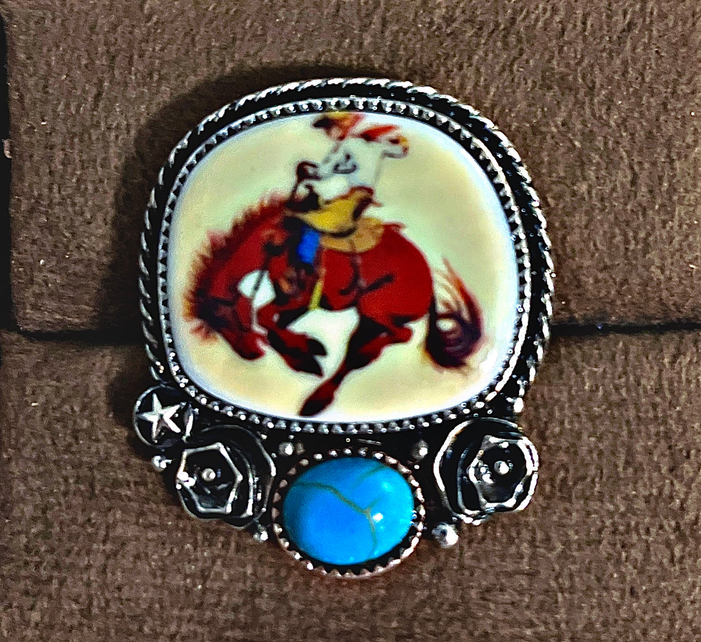 Western Cuff Band Adjustable Rings