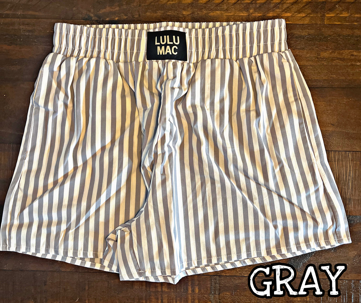 Striped Boxer Shorts