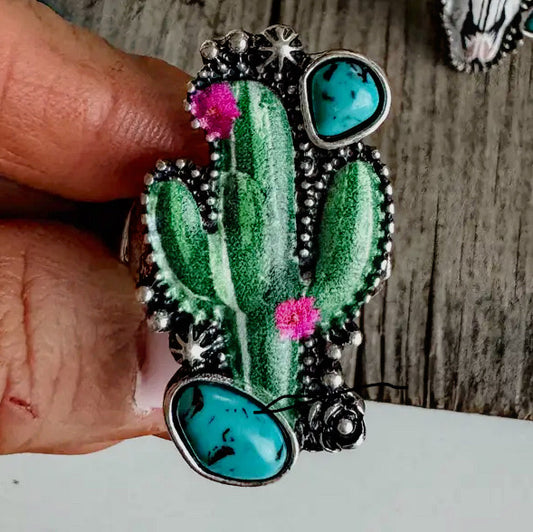 Western Stretch Band Rings