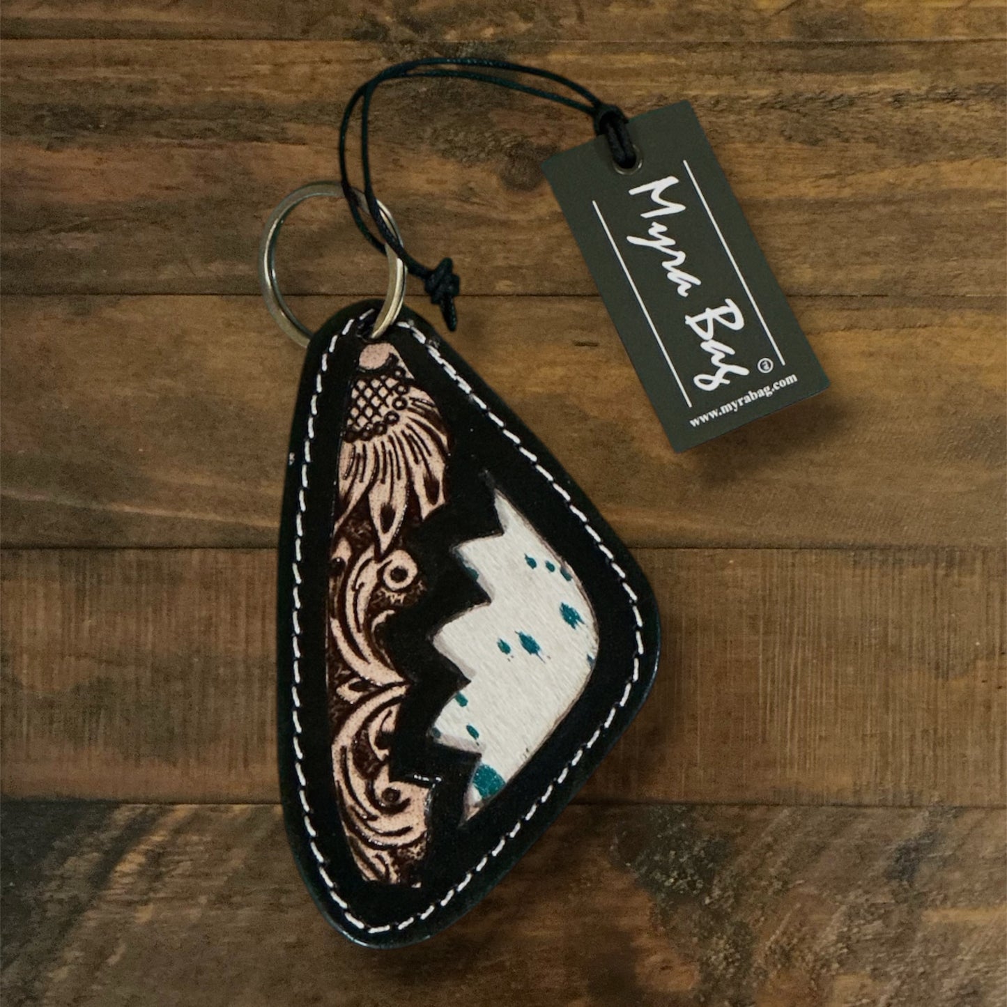 Myra Brand Leather Keychains