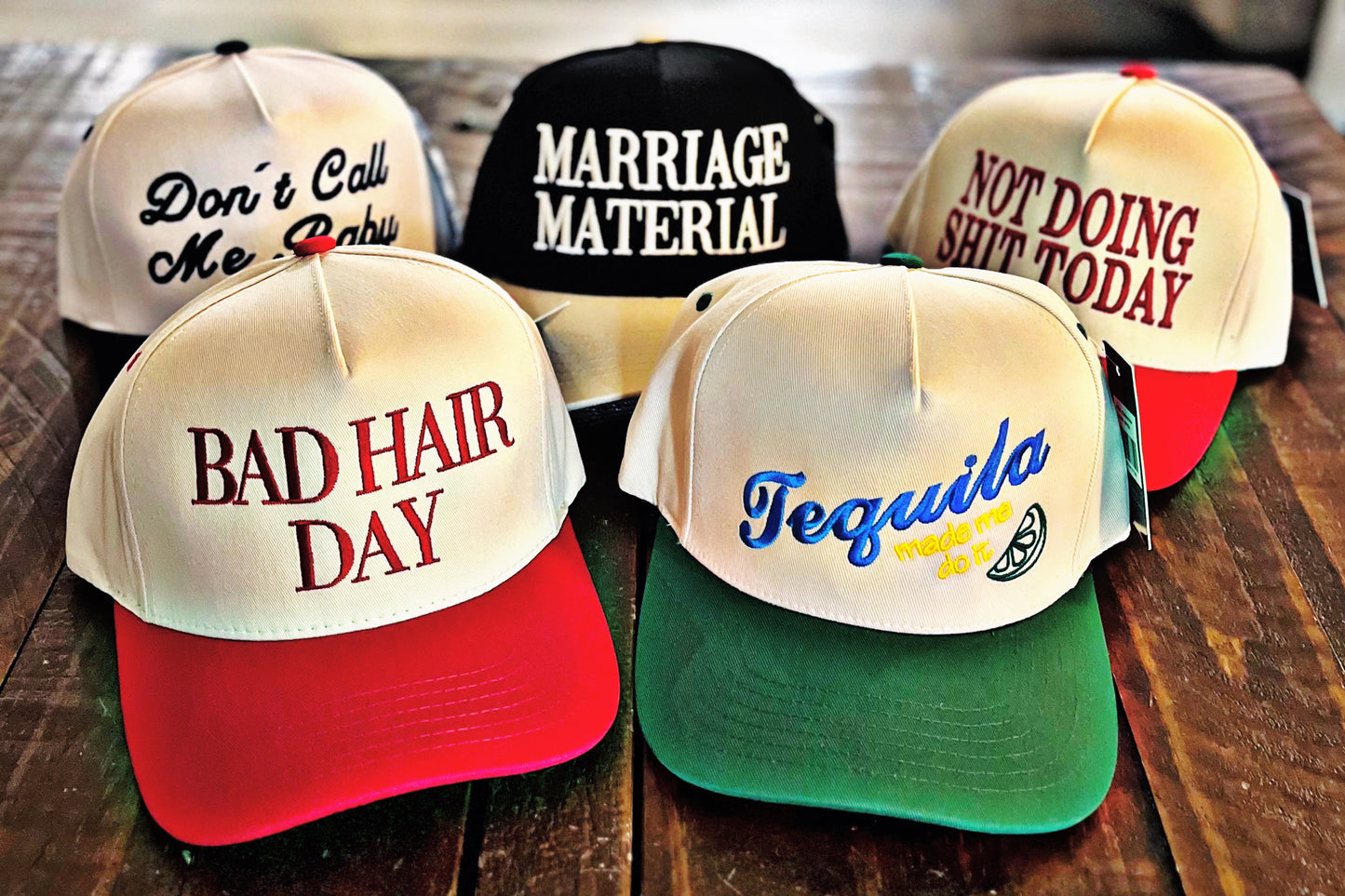 C.C Embroidered Trucker Hats