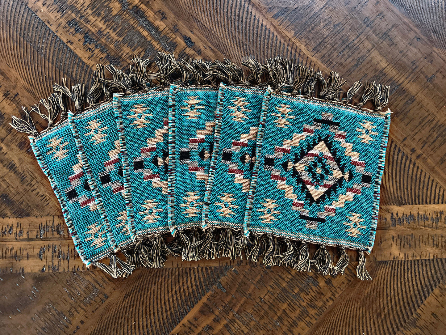 Set of 6 Southwest Coasters
