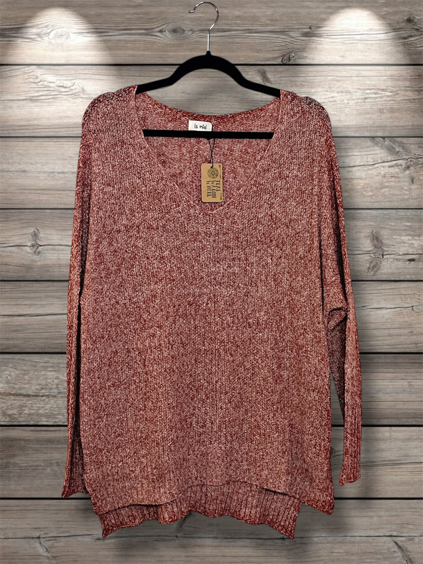 Mauve Oversized Sweater