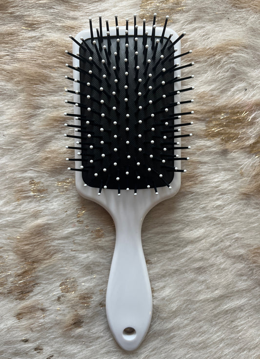 Western Print Paddle Hair Brushes