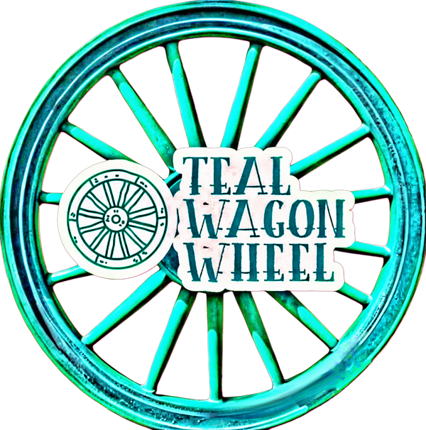 Teal Wagon Wheel logo