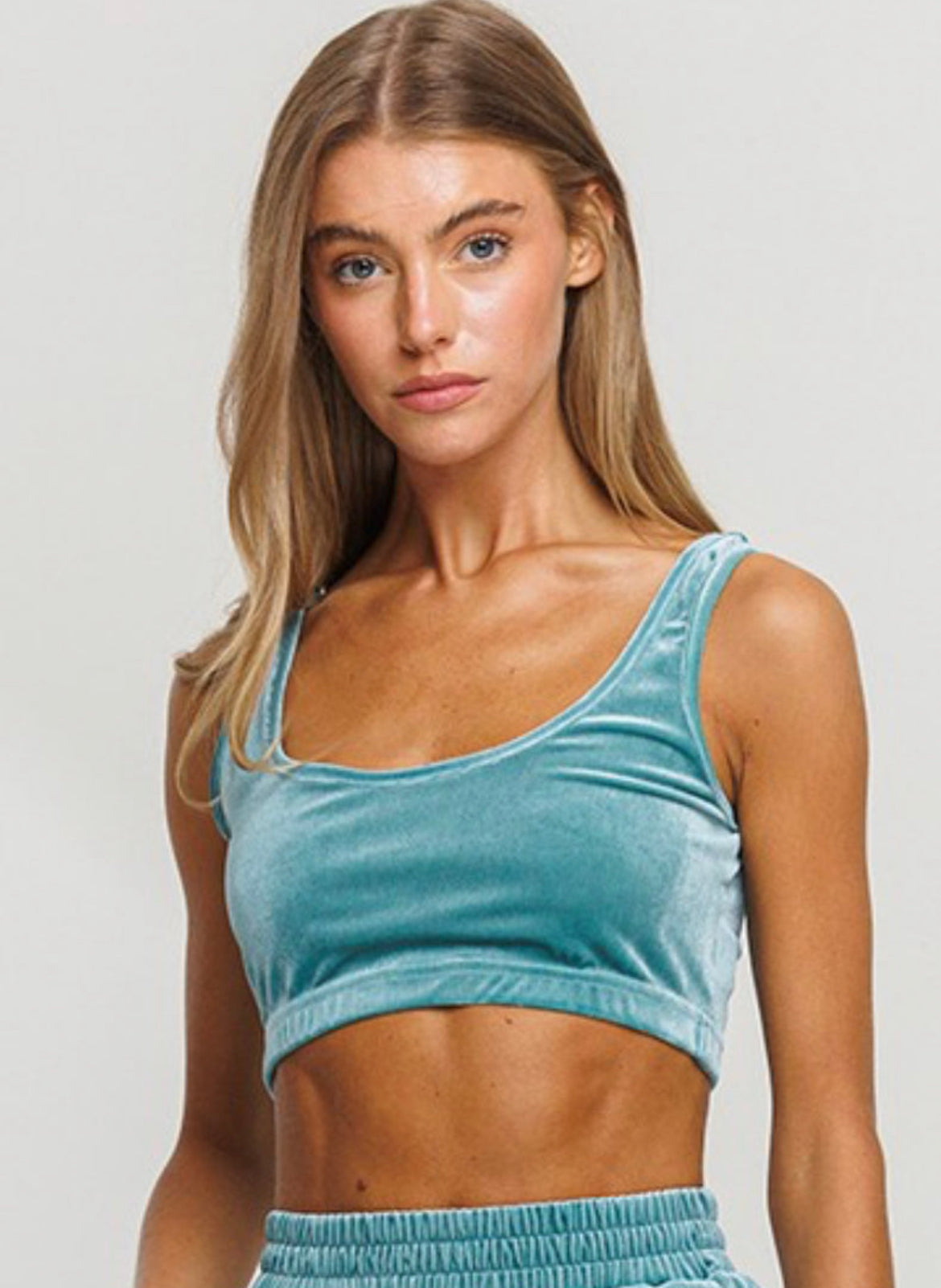Velvet Bralette Tops