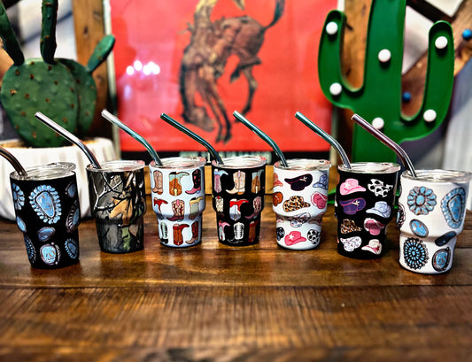 3 oz Mini Shot Tumblers