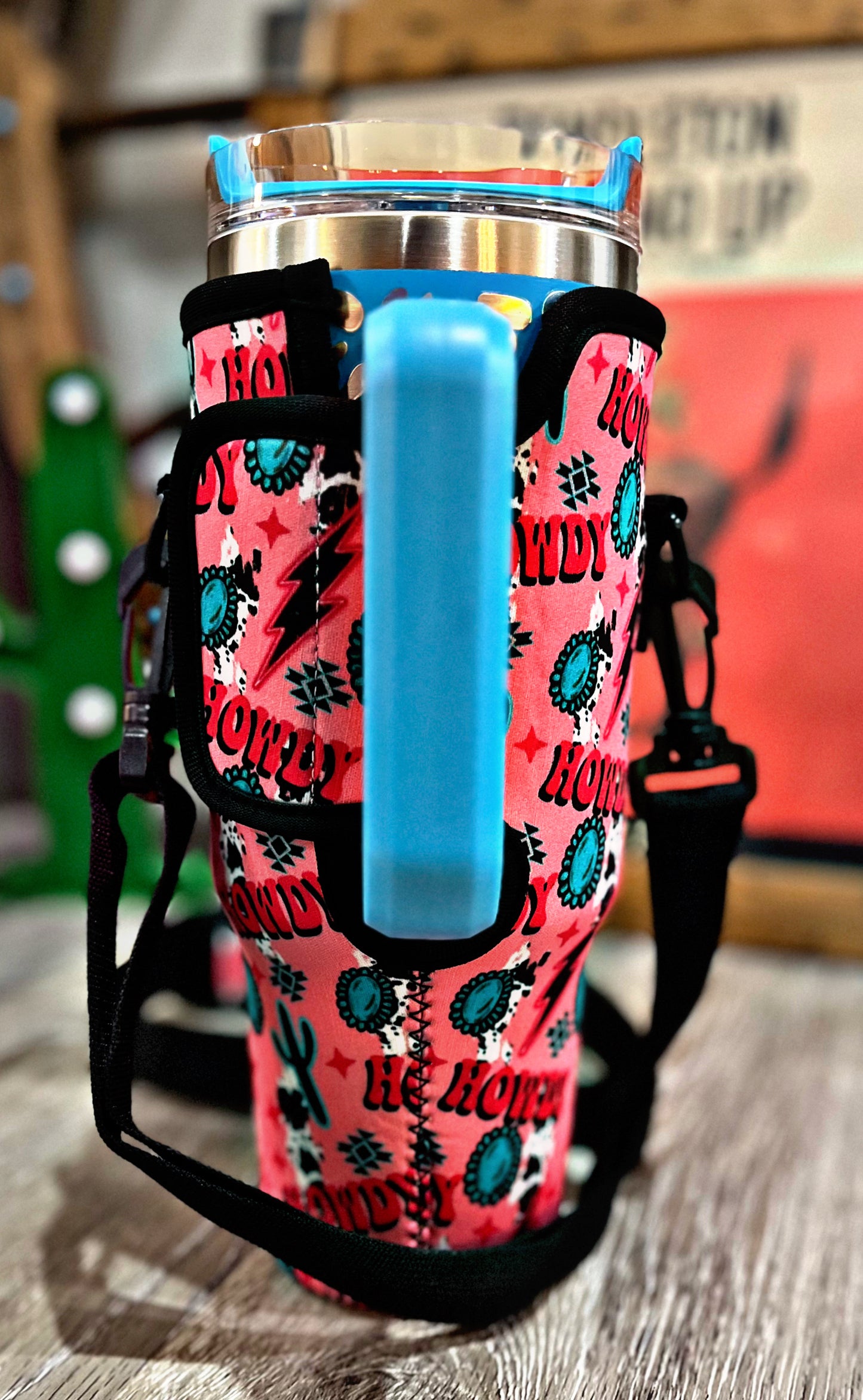 Western Print 40 oz Tumbler Carriers