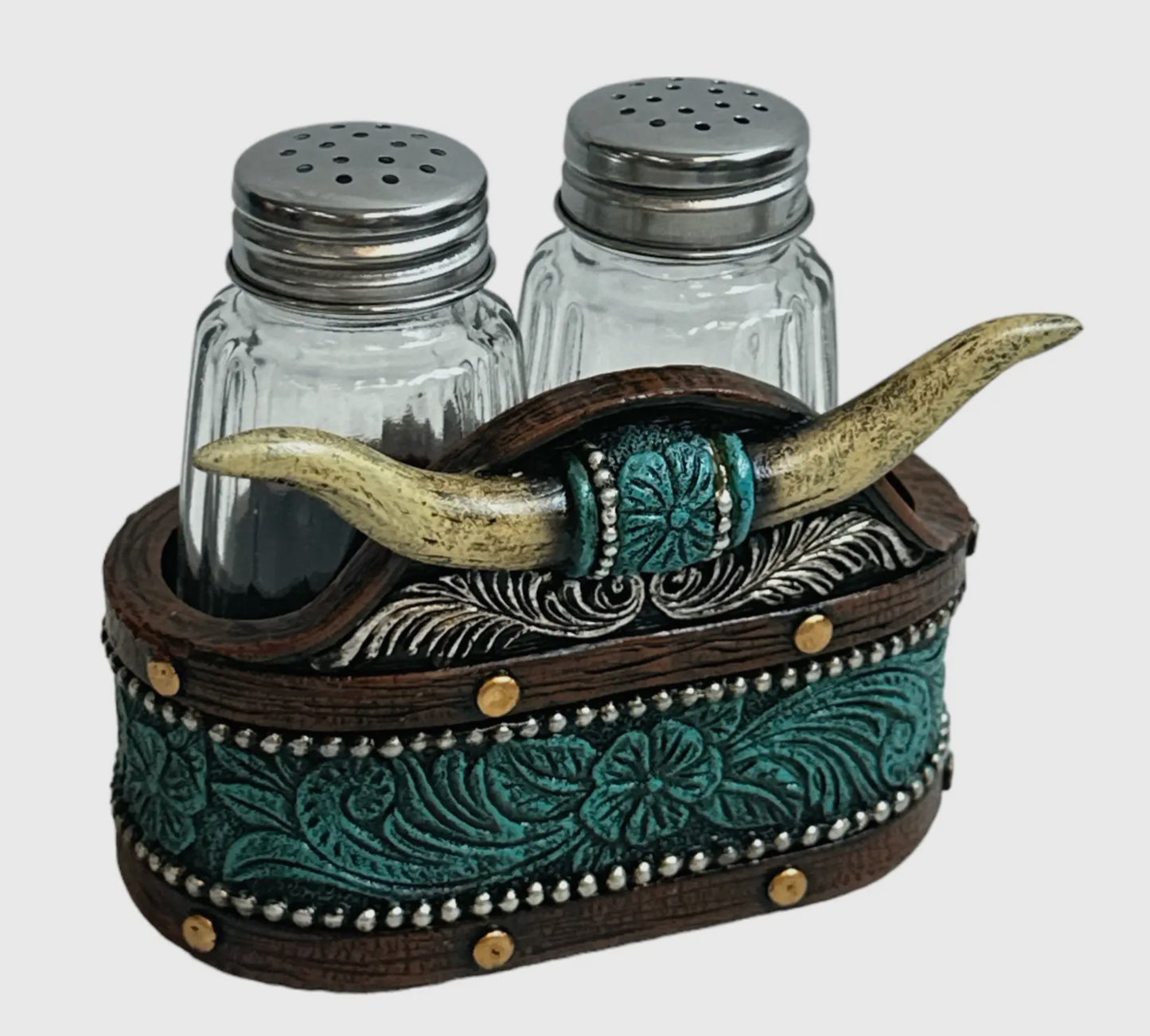 Longhorn Salt and Pepper Shaker Set