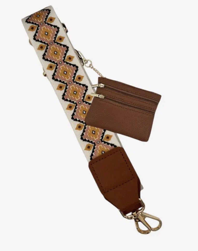 Cell Phone Crossbody Straps with Detachable Wristlet