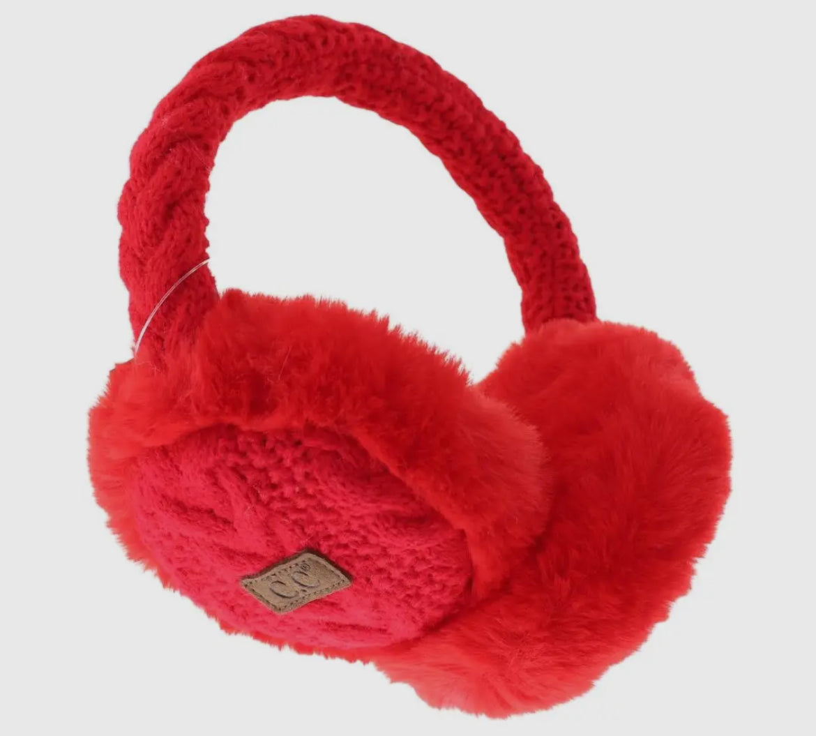 Red Ear Muffs