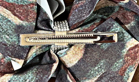 Camo Hair Bow