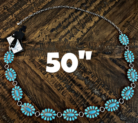 Turquoise Chain Belt