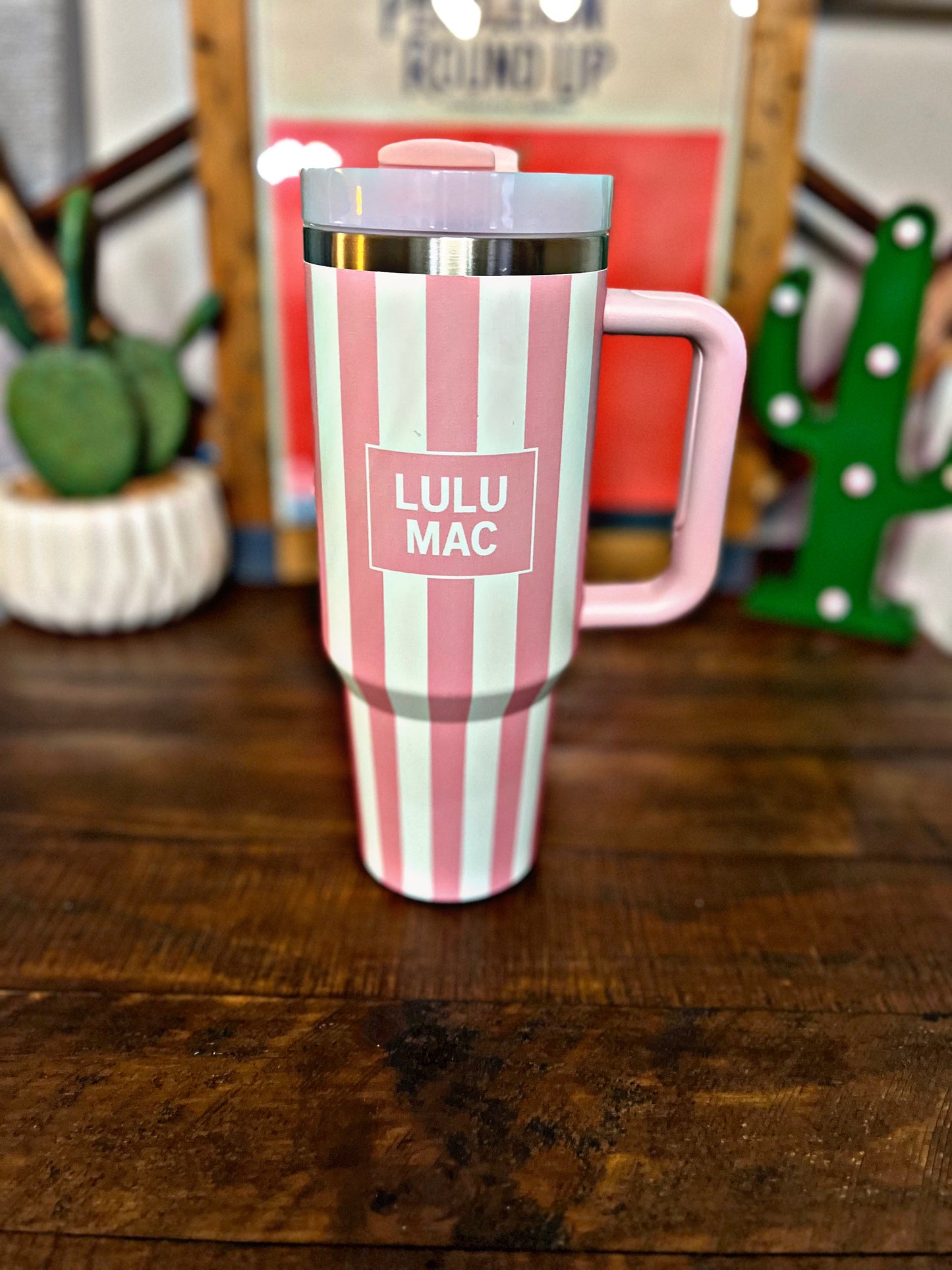 Striped 40 oz Tumblers