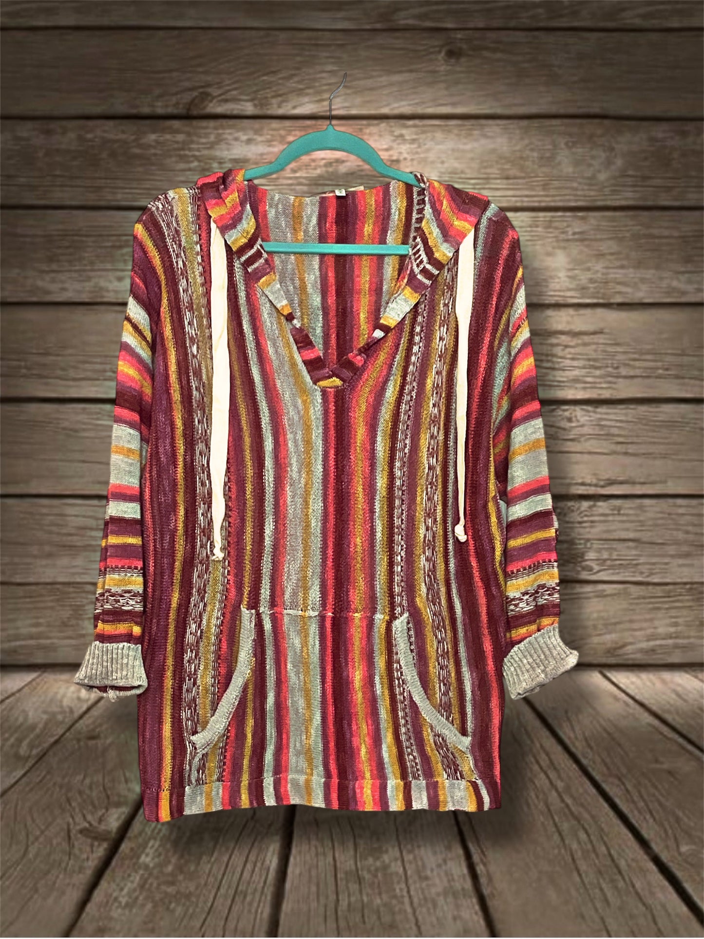 Serape Crotchet Hoodie