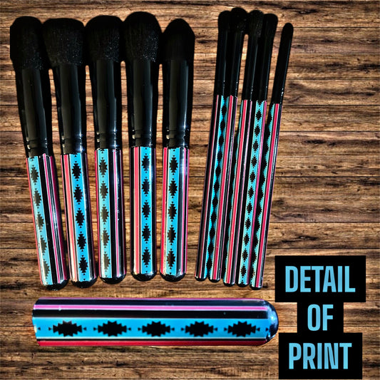 10 piece Makeup Brush Sets