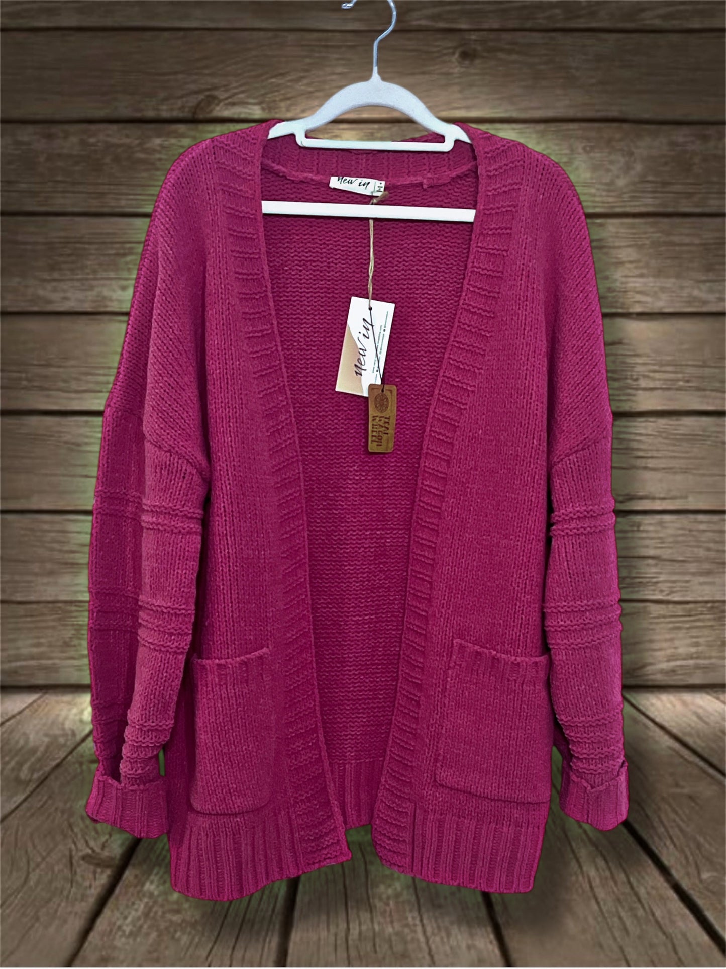 Hot Pink Cardigan