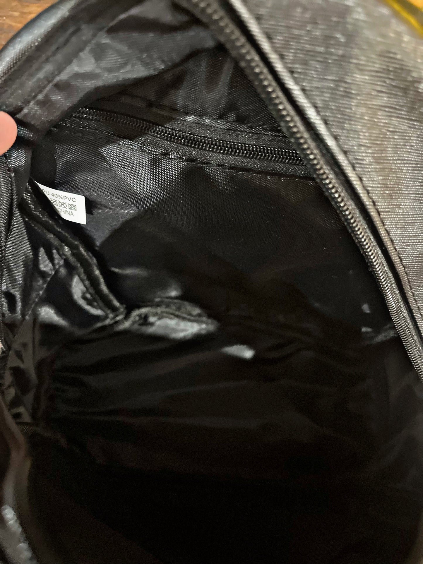 Black/Teal/Taupe Aztec Crossbody Purse