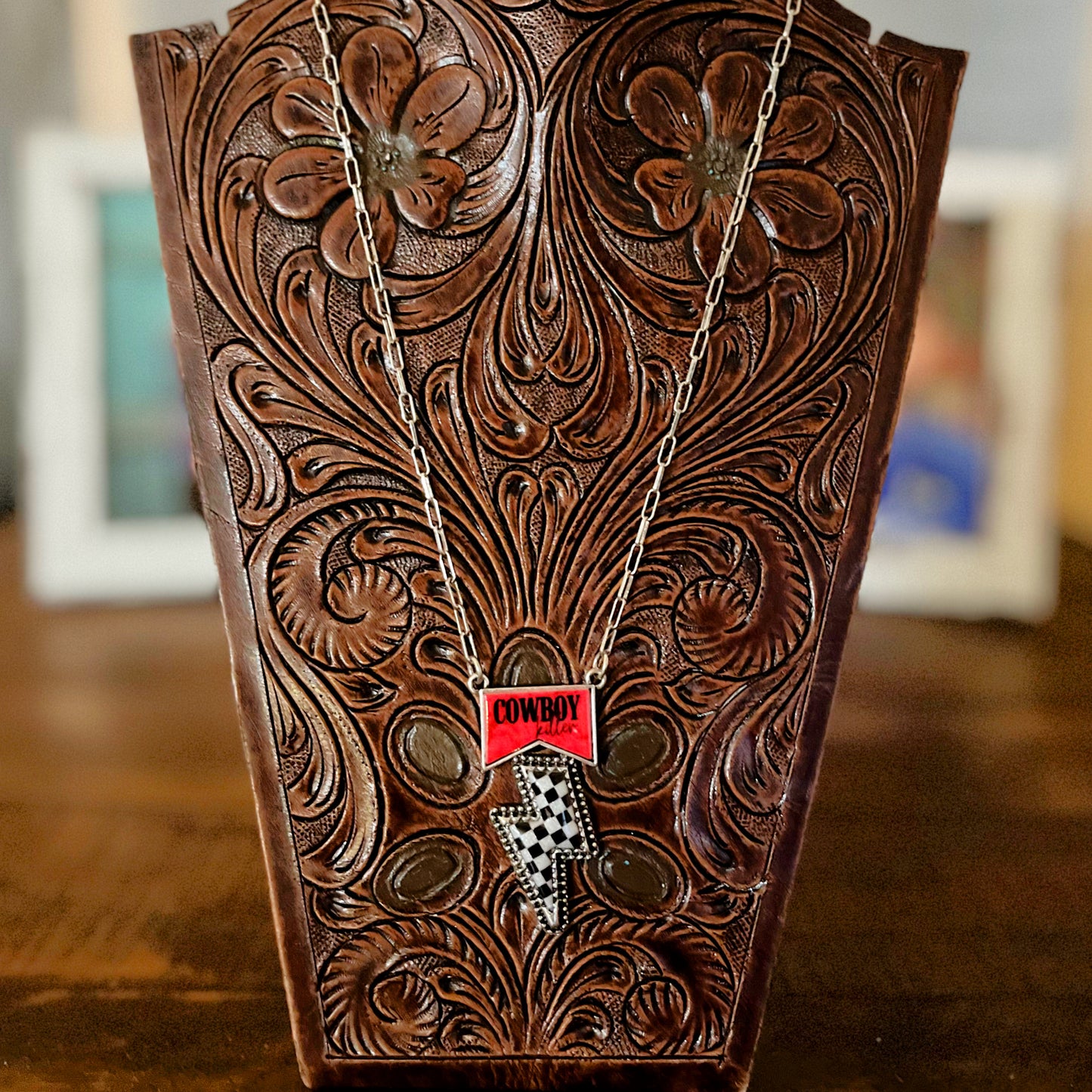 Lightening Bolt Cowboy Killer Necklace