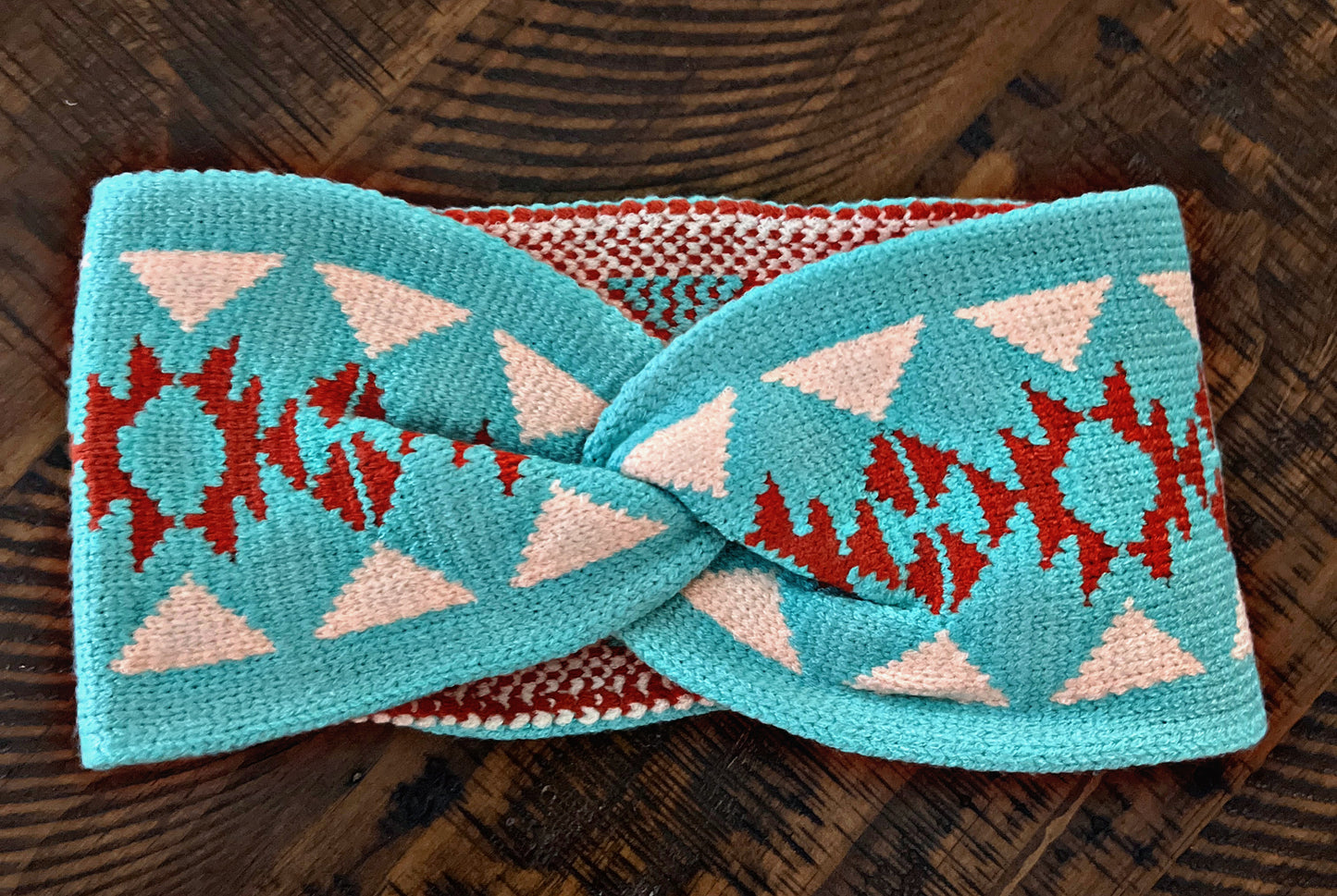 Blue/Red/White Ear Warmer