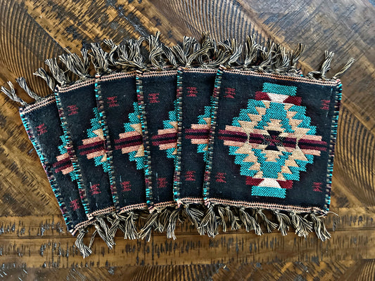 Set of 6 Southwest Coasters
