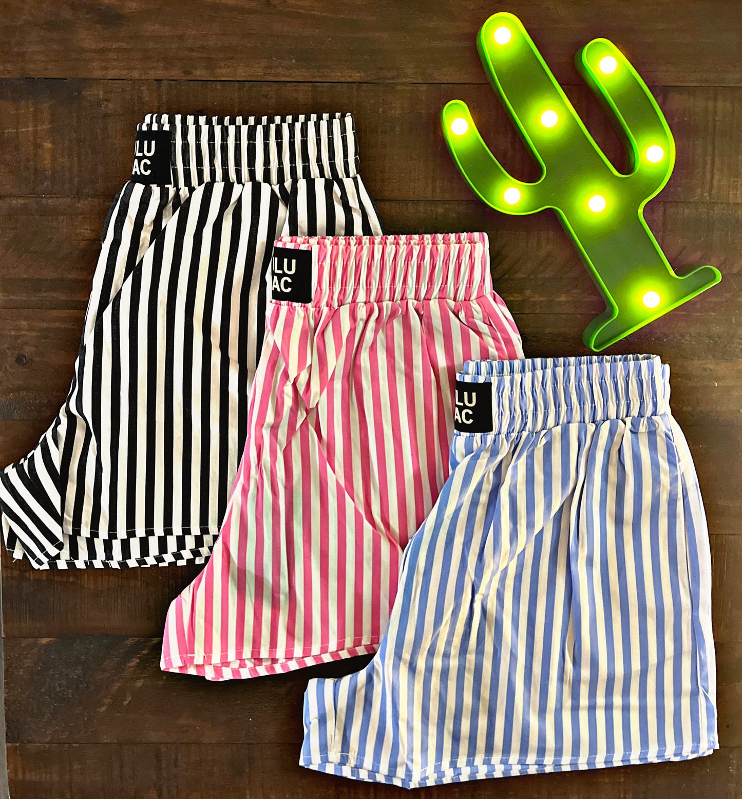 Striped Boxer Shorts