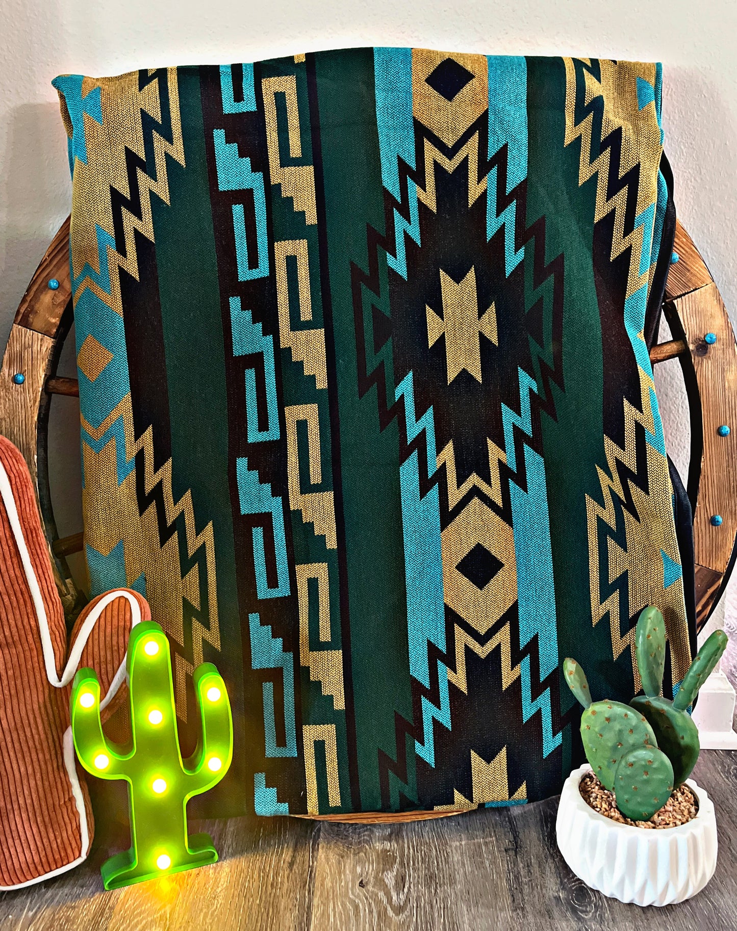 King Size Southwest Print Bedspread