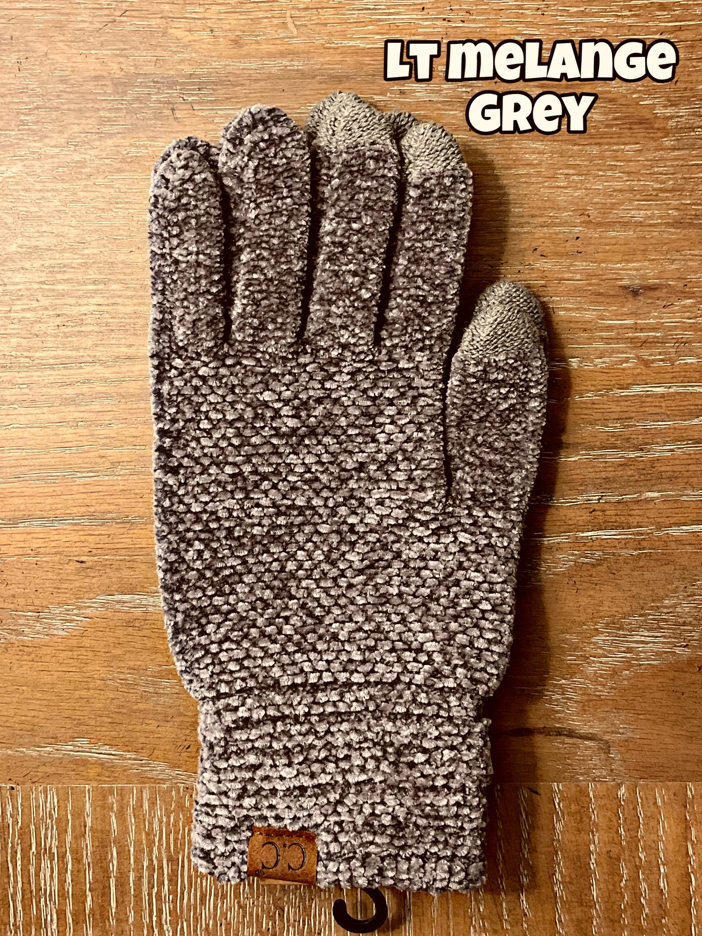 Chenille C.C. Gloves
