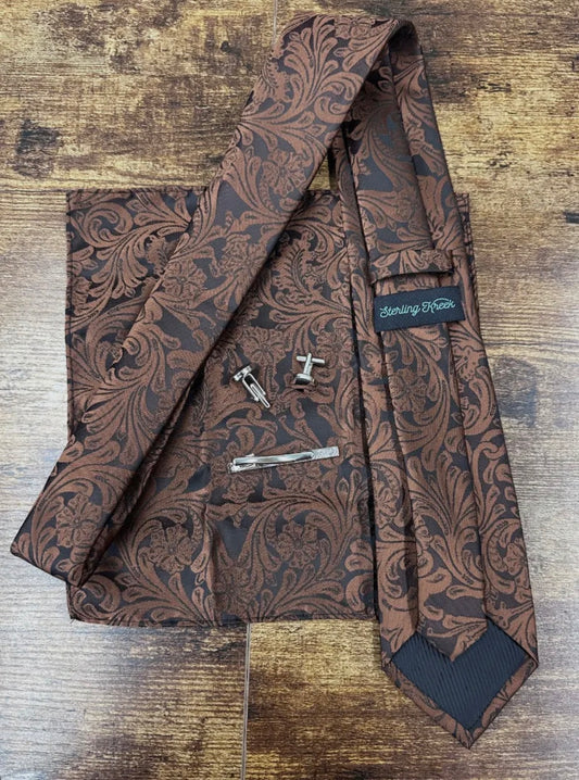 Tooled Printed Tie