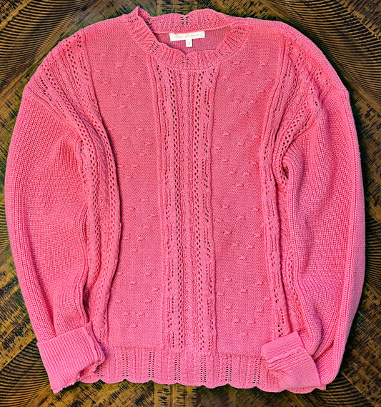 Bright Pink Sweater
