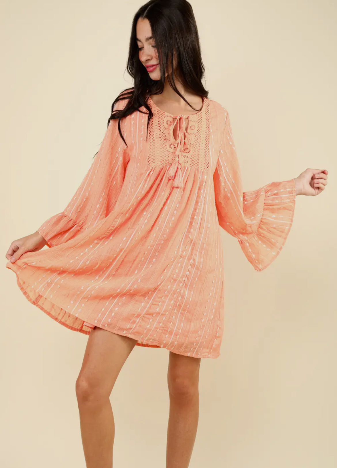 Apricot Dress