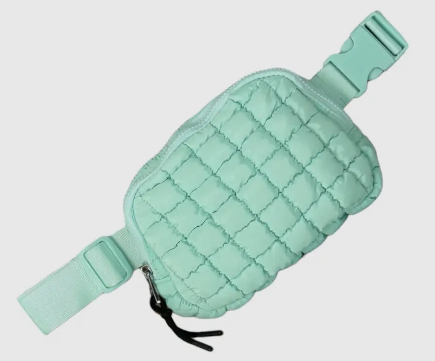 Puffer Quilted Belt Bags