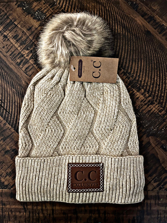 Geometric C.C. Beanie