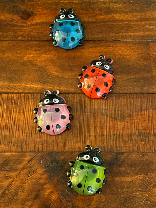 Set of 4 Ladybug Magnets