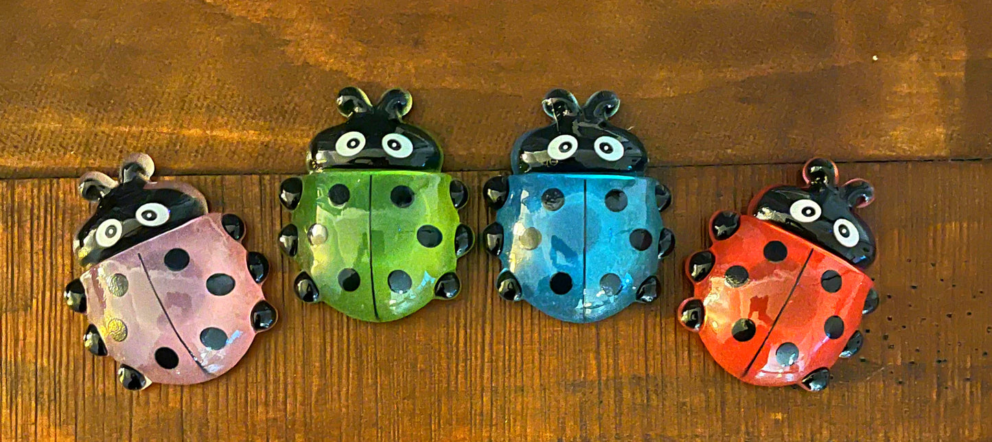 Set of 4 Ladybug Magnets