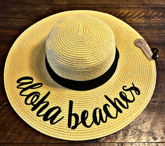 CC Straw Beach Hats