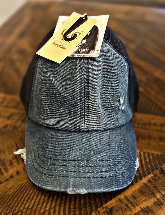 C.C Kids Ponytail Hats