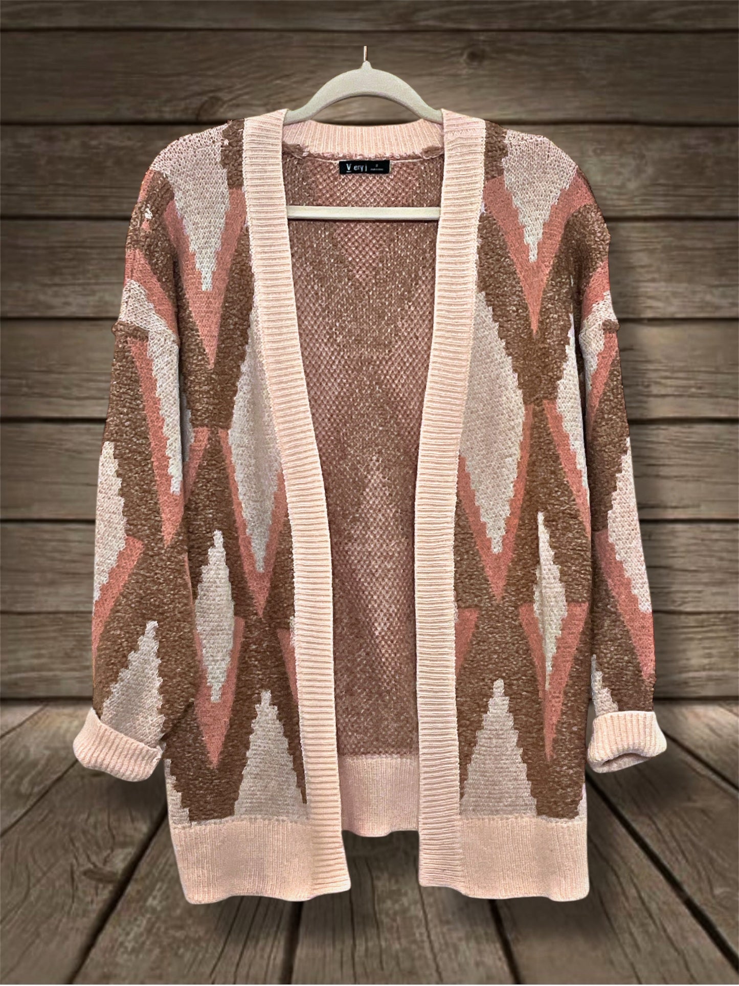 Geometric Cardigan