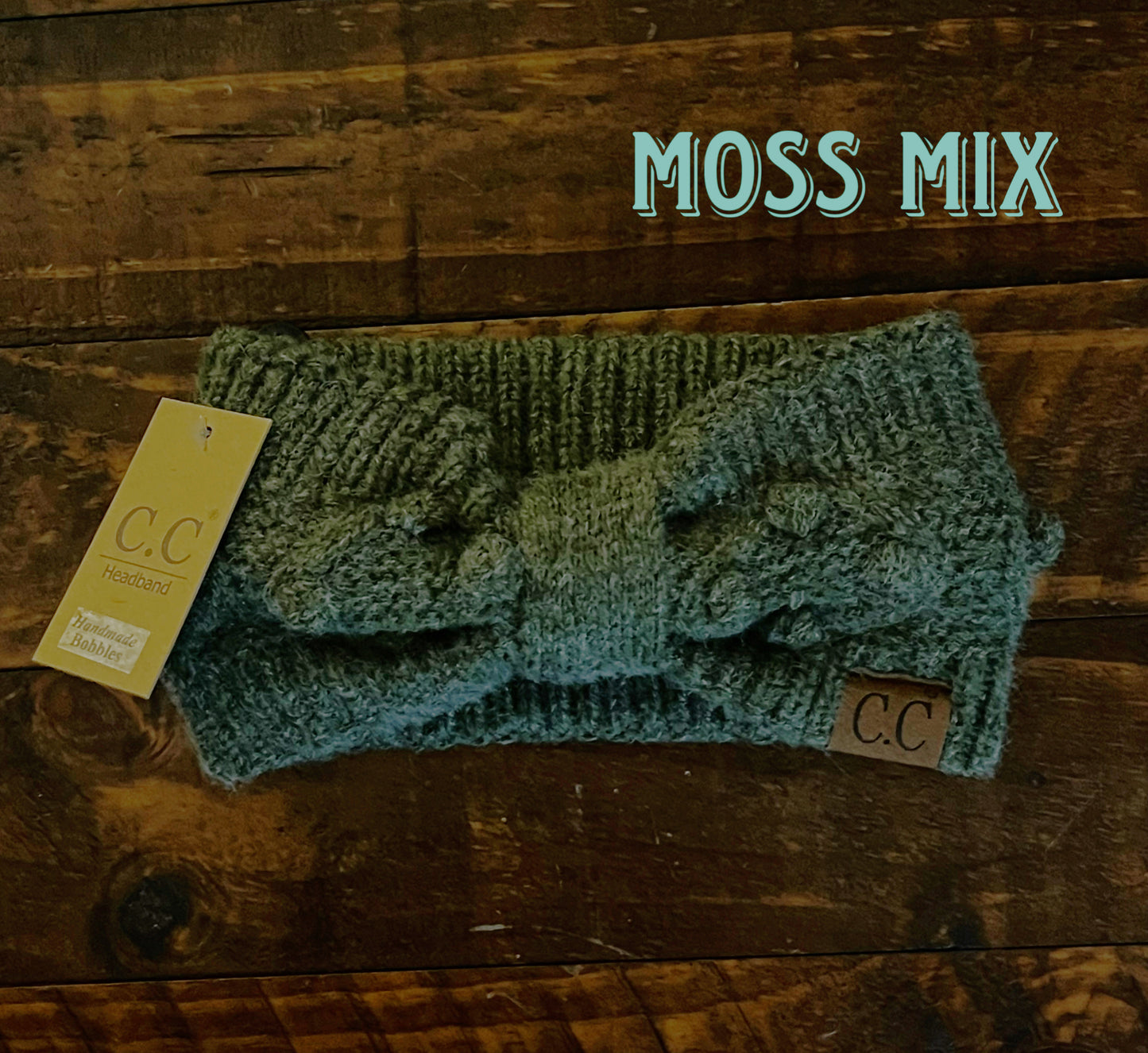 C.C Bobble Knit Headbands