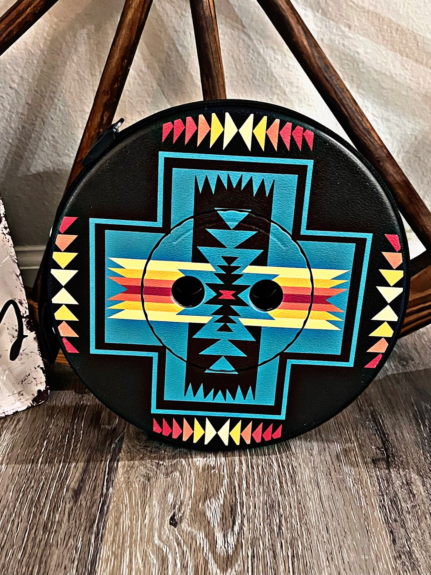 Southwest Print Collapsible Travel Stool