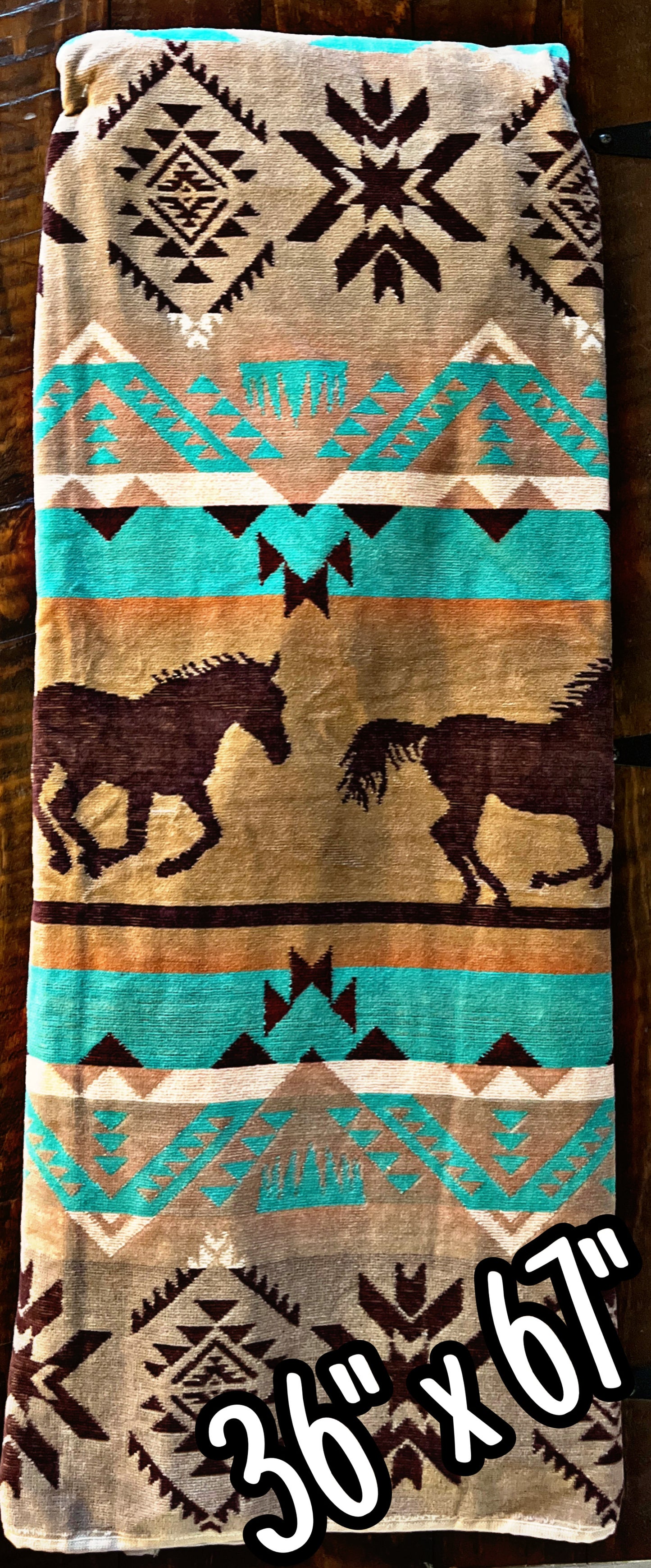 100% Cotton Southwest Print Towels