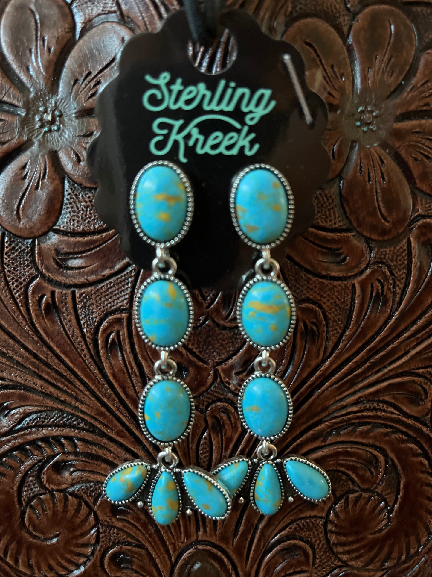 Turquoise Dangle Earrings