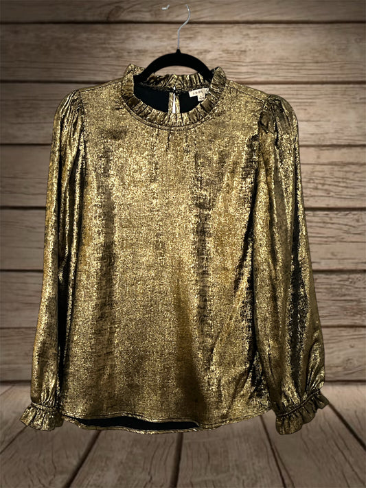 Metallic Gold Top