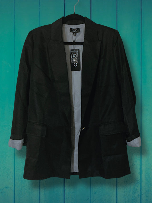 Black Basic Blazer