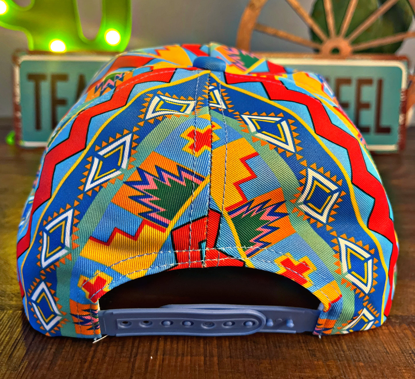 90s Retro Aztec Printed Grandpa Hats