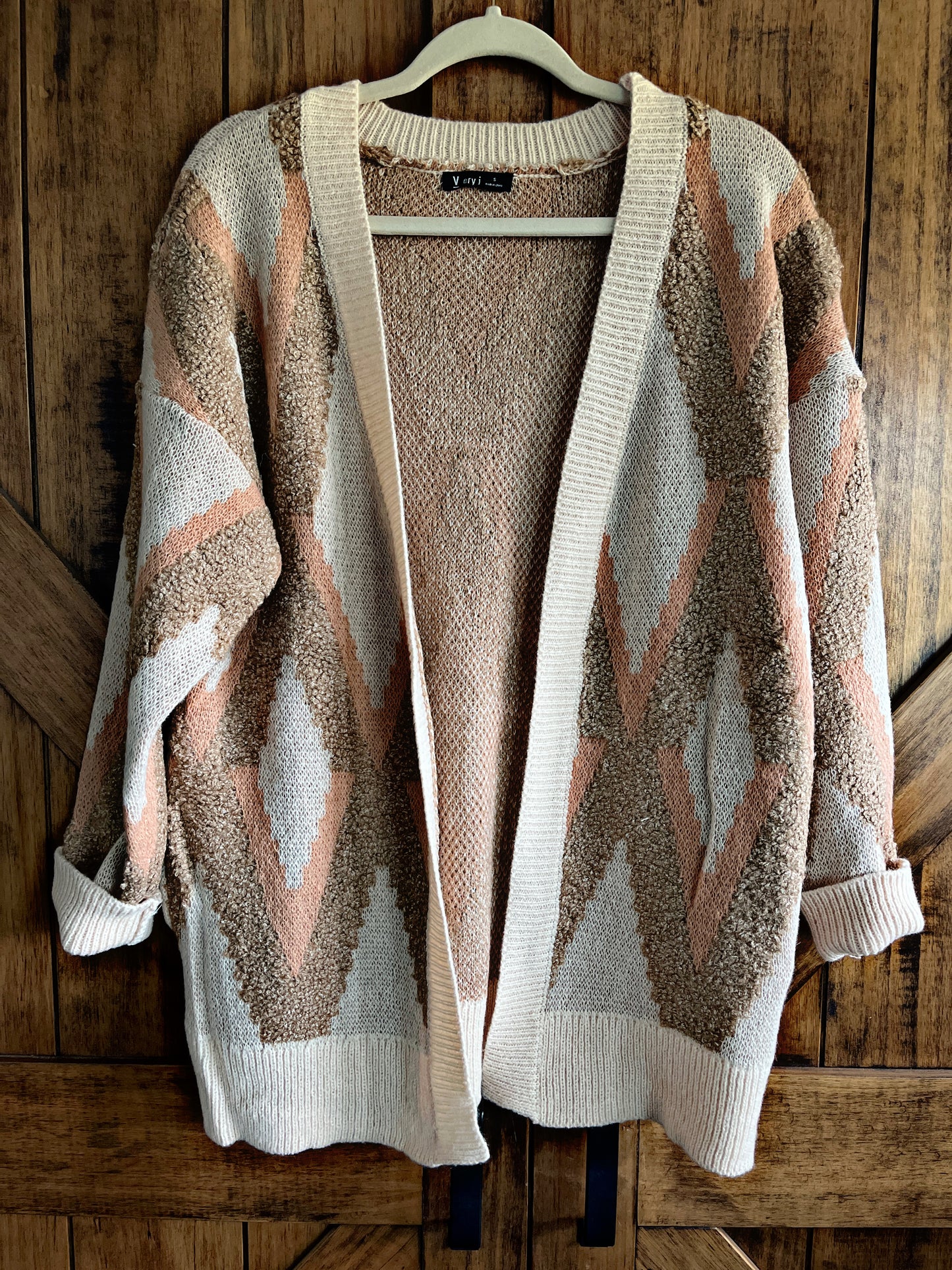 Geometric Cardigan