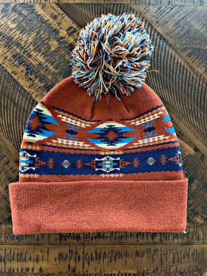 Southwest Print Beanies