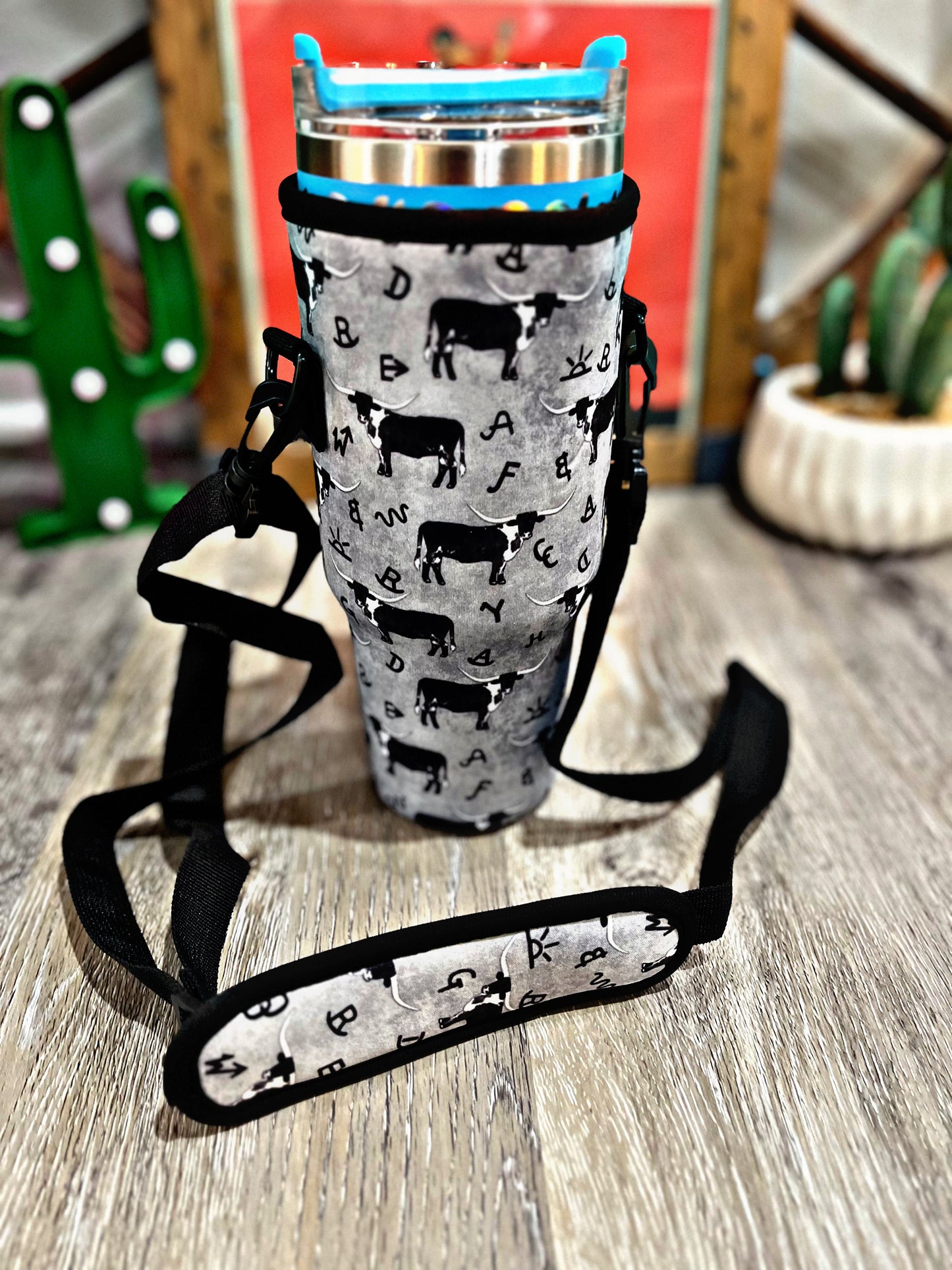 Western Print 40 oz Tumbler Carriers
