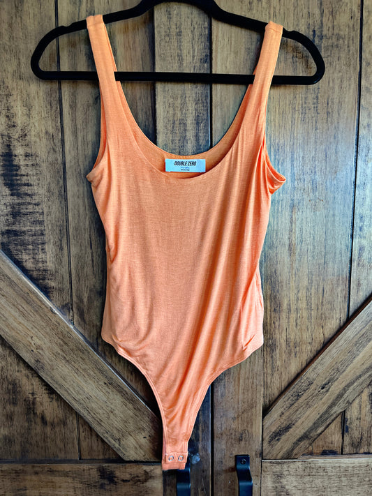 Double Layered Orange Bodysuit